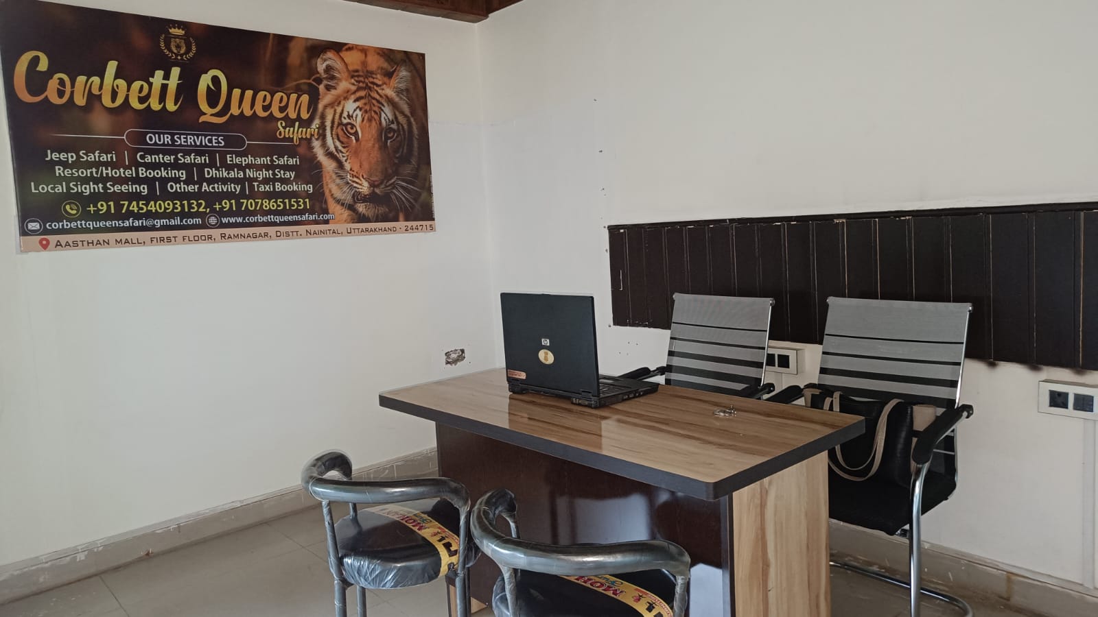 Corbett Queen Safari Office Interior